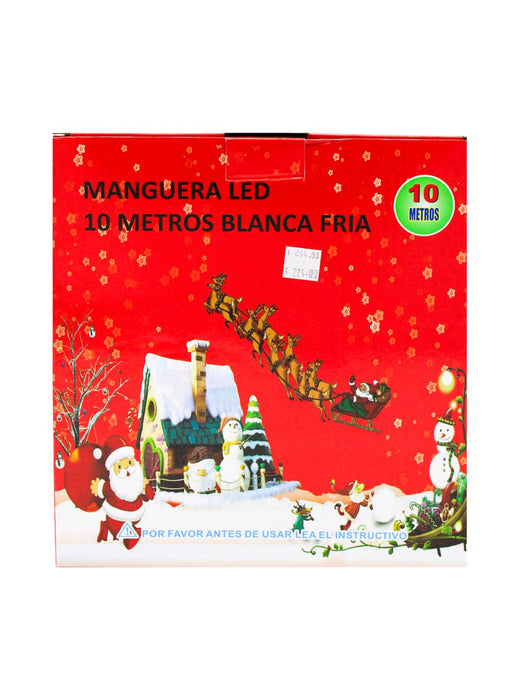 Manguera de Luces LED - Blanco Frio - 10 Metros