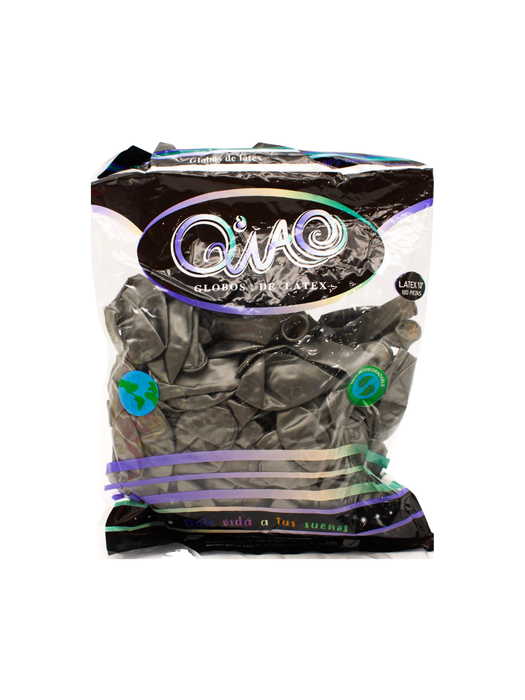 Globo Látex Qwao - Gris