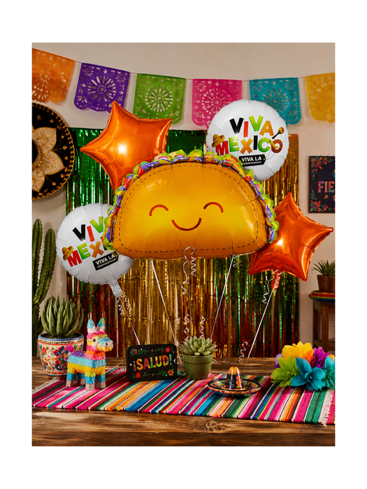 Set de Globos Mexicanos de Taco