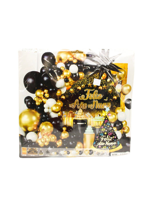 Set de Globos Año Nuevo - 100 Piezas