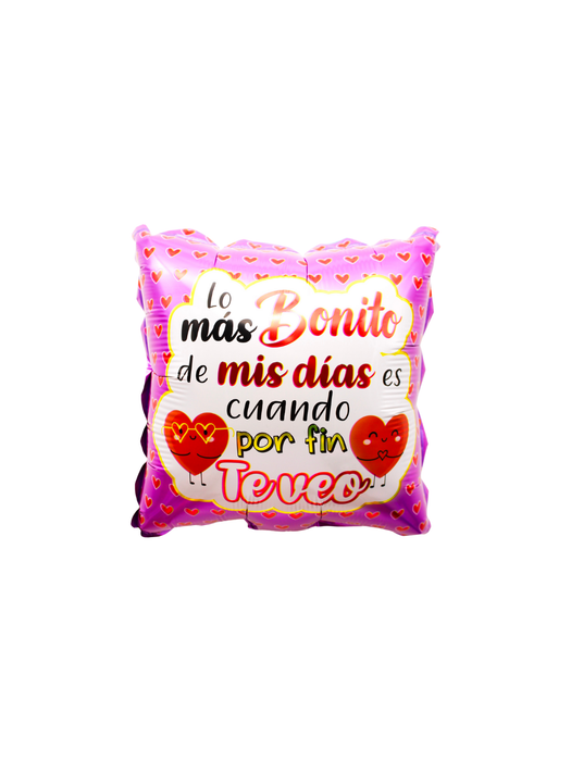 Globo San Valentin - Cuadrado