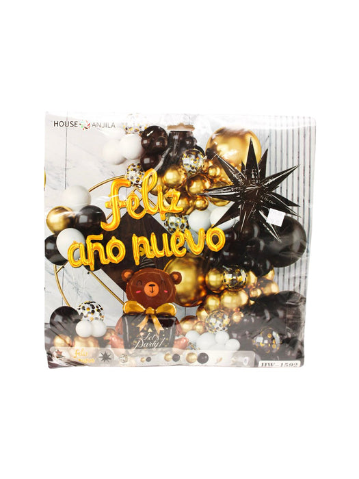 Set de Globos Año Nuevo - 100 Piezas