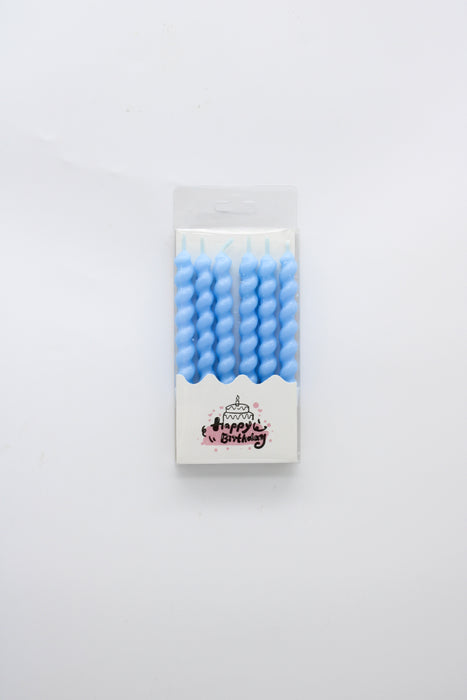 Set de Velas Espiral Color Pastel