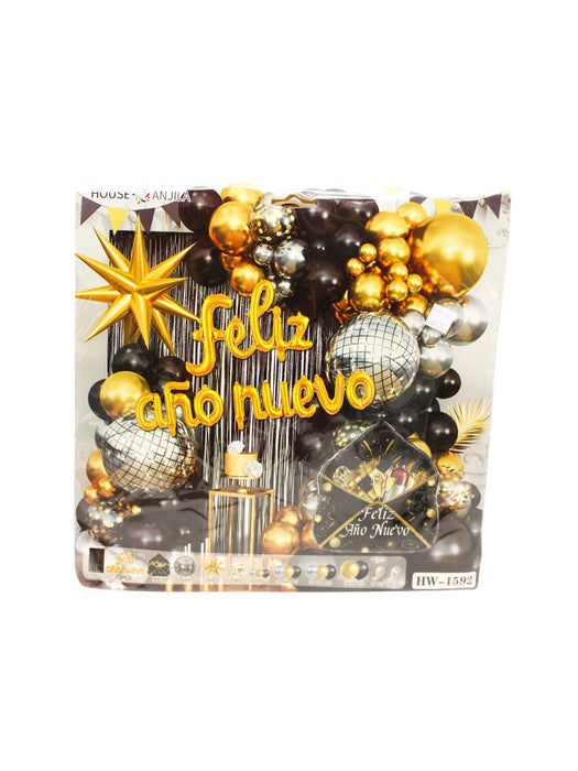 Set de Globos Año Nuevo - 100 Piezas