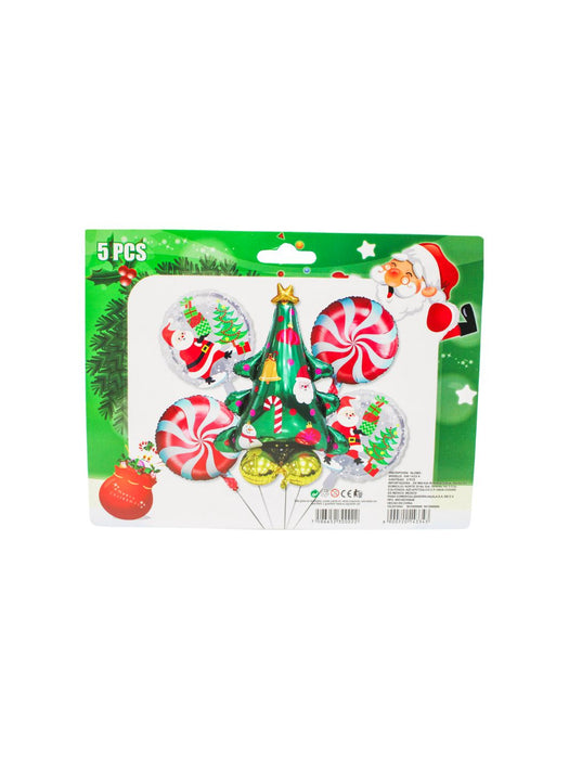 Set de Globos Navideños - Arbol Navideño