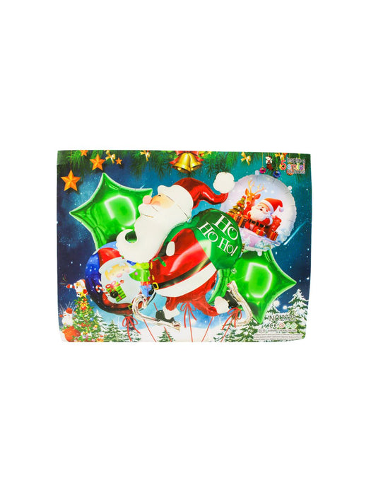 Set de Globos Navideños - Santa