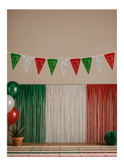 Banderin de Papel Picado Brilloso
