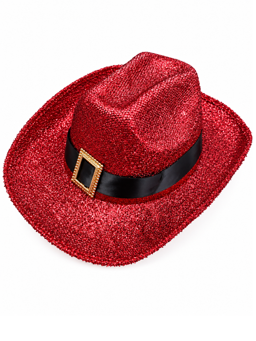 Sombrero Navideño Brilloso