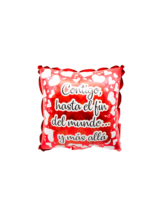 Globo San Valentin - Cuadrado