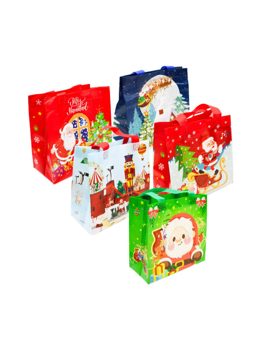 Bolsa Ecológica con Diseño de Navidad