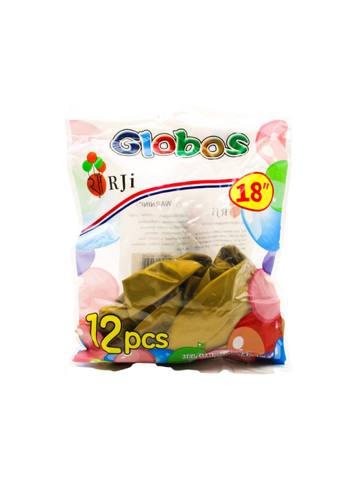 Globo Látex RJi - Dorado
