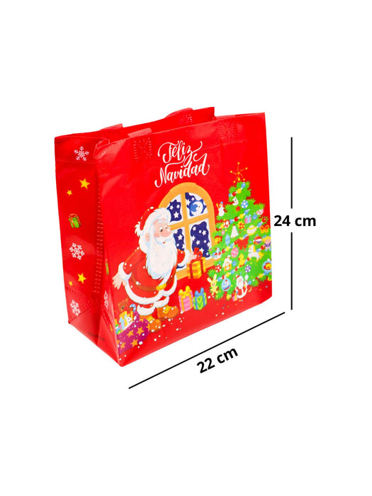 Bolsa Ecológica con Diseño de Navidad