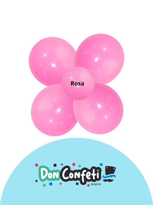 Globo Látex Don Confeti - Rosa