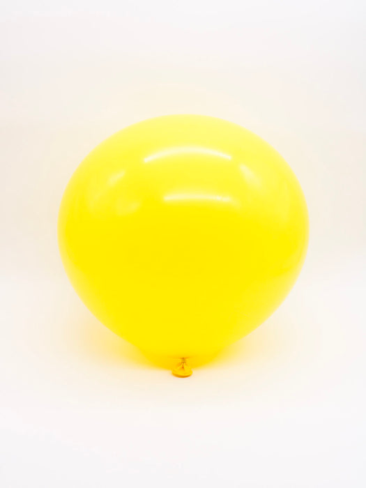 globo látex 18" amarillo