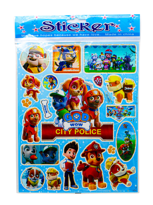 Calcomanias de Paw Patrol