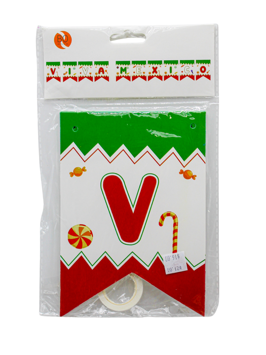 Banderín Viva Mexico