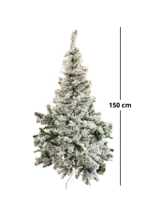 Árbol Nevado de Navidad Artificial  - 1.5 Metros