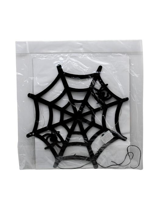Decoracion con Luz de Telaraña