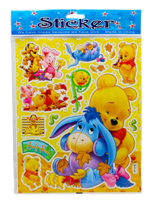 Calcomanias de Winnie Pooh