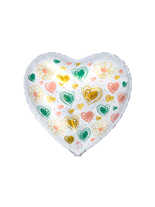 Globo con diseño de San Valentin 18"