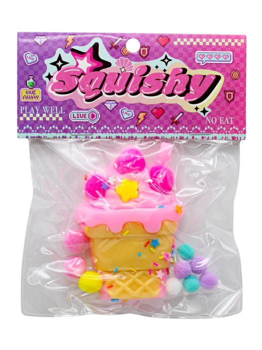 Squishy Cono de Nieve Pegajoso