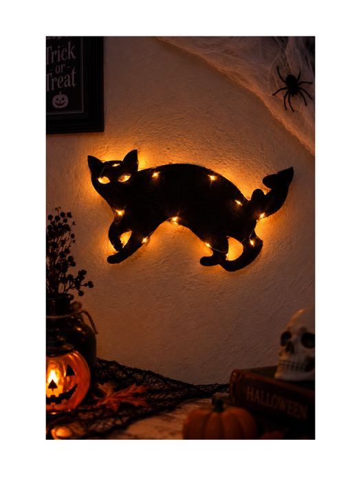 Decoracion con Luz de Gato