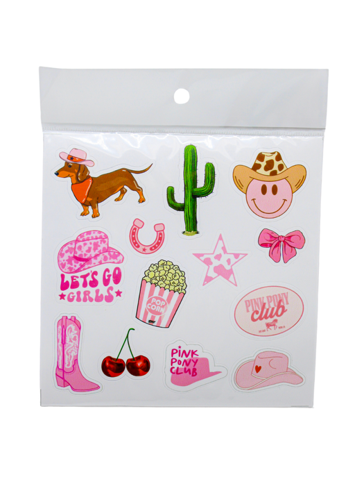 Set de Stickers Vaqueros