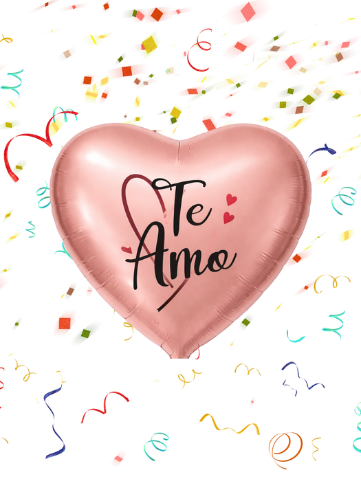 Globo con diseño de San Valentin 18"