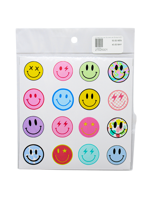 Set de Stickers de Happy Face