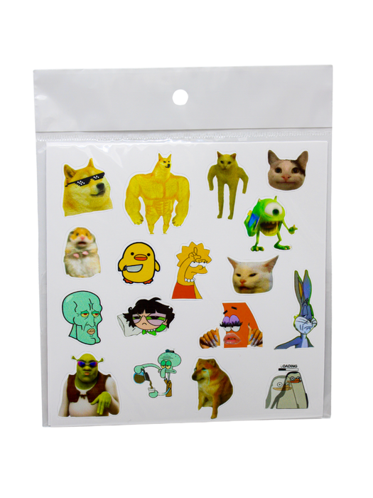 Set de Stickers de Memes