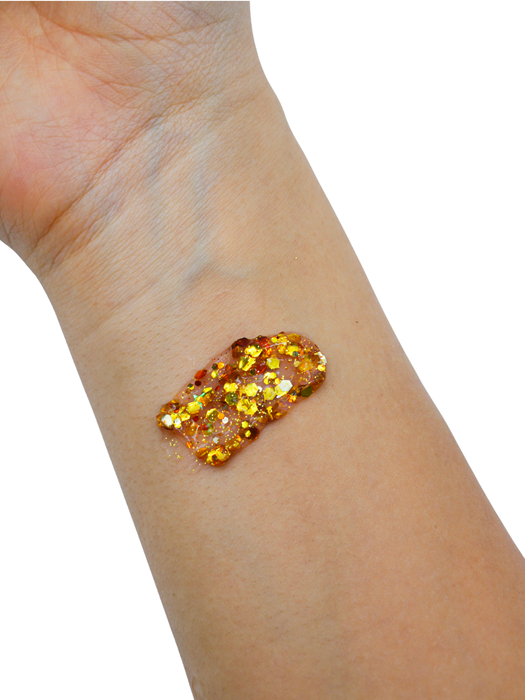 Glitter Dorado para Cabello