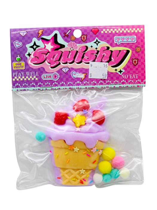 Squishy Cono de Nieve Pegajoso