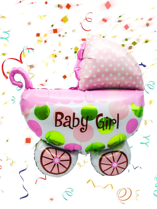 Globo Carriola - Baby Girl
