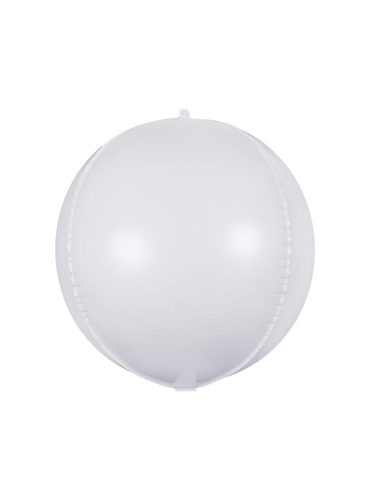 Globo Esfera 4D - Blanco