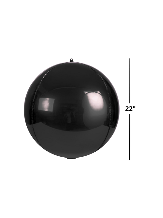 Globo Esfera 4D - Negro