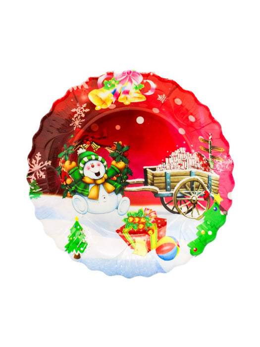 Plato Navideño - Redondo Hondo