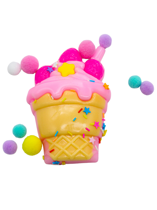 Squishy Cono de Nieve Pegajoso