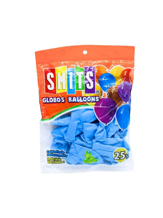 Globo Látex Smits - Azul Bebe