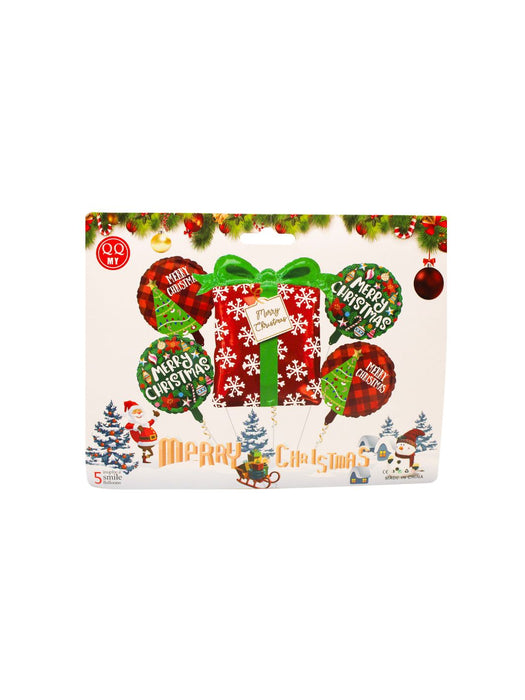 Set de Globos Navideños - Regalo