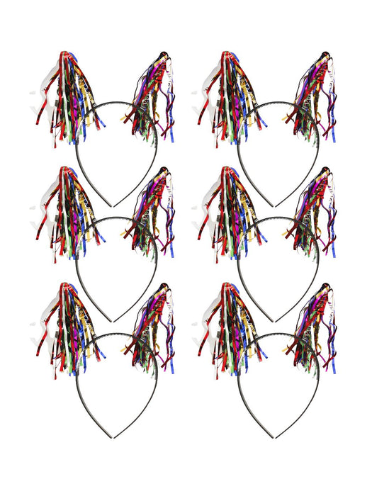 Diadema con Motitas - Paquete con 12 Piezas