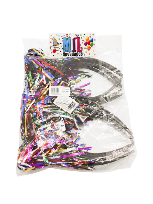 Diadema con Motitas - Paquete con 12 Piezas