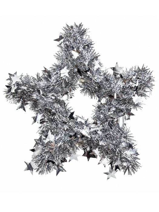 Estrella Plateada para Decoracion