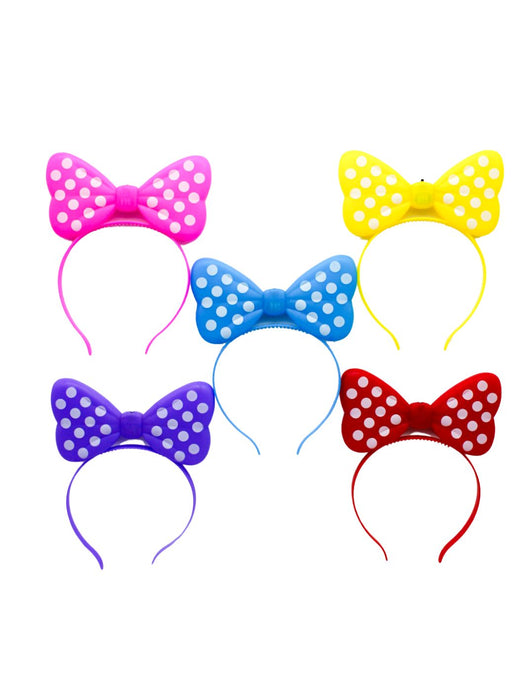 Diadema Mimi con Luz LED - Paquete con 12 Piezas