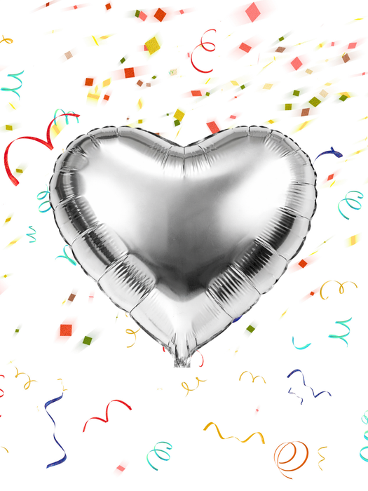 Globo en forma de Corazón - 18"