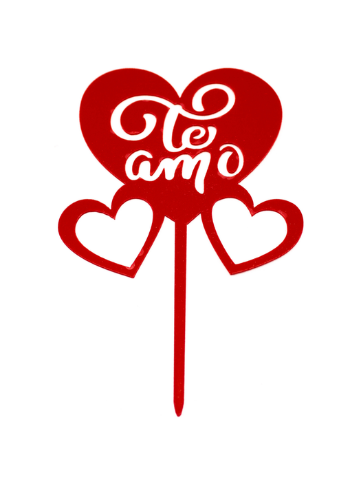 Cake Topper San Valentin