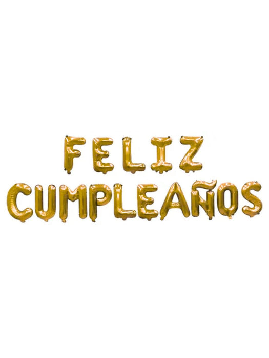 Set de globo "feliz cumpleaños"