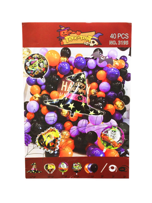 Set de Globos - Sombrero de Bruja