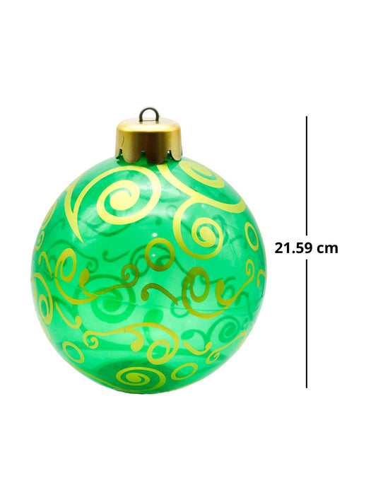 Esfera Decorada Mini Navideña - Caja con 6 Piezas