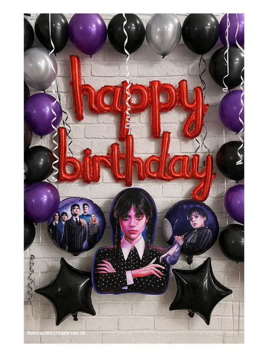 Set de Globos - Merlina