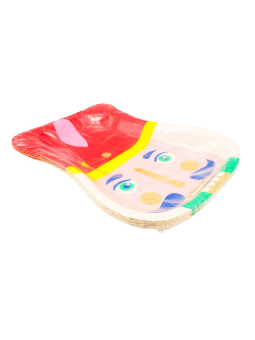 Plato de papel con diseño de Cascanueces - Paquete con 8 piezas